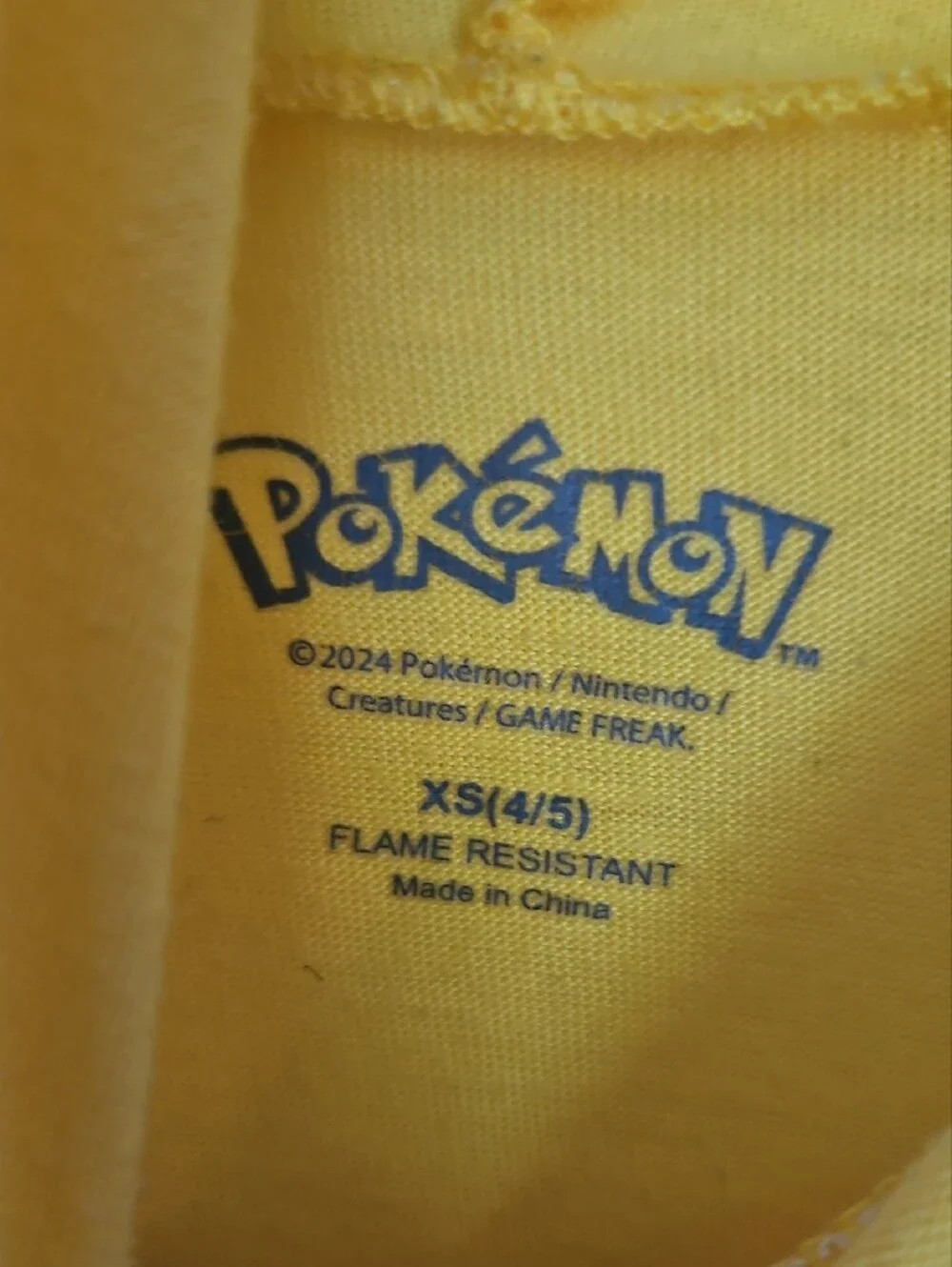 Pokemon Yellow & Pink Pikachu Heart Hooded Dress
